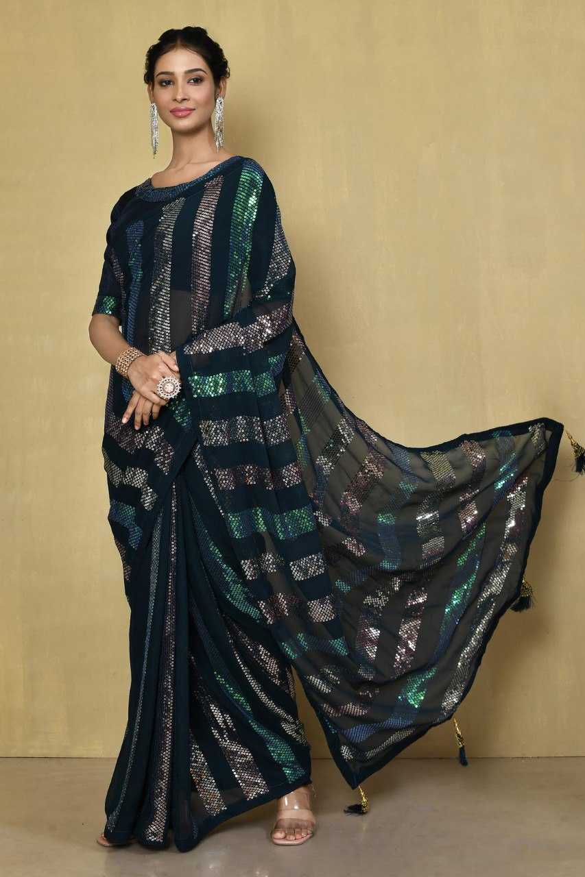 YNF GEORGETTE RVT 413 WHOLESALE SAREE MANUFACTURER